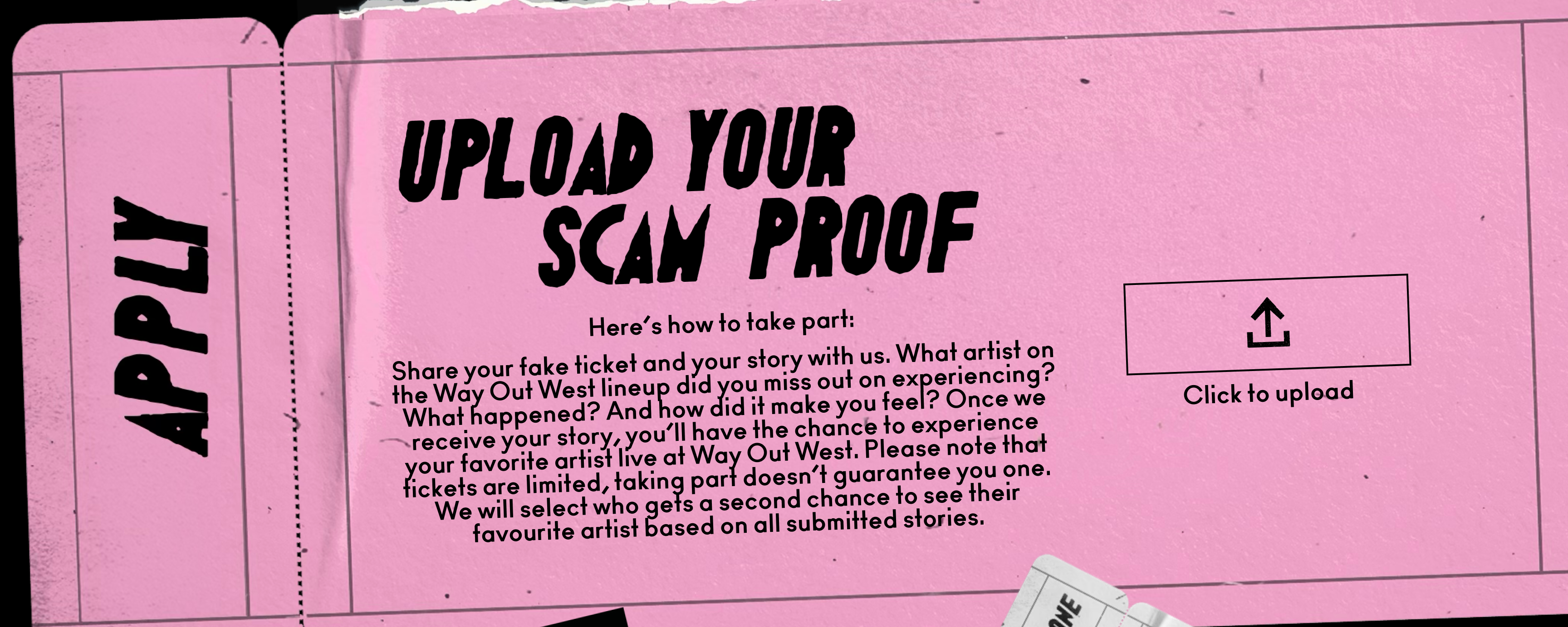 Upload your scam proof
